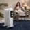 Cecotec ReadyWarm 750 Space White Radiateur électrique compact 1500 W avec commande manuelle et système anti-basculement