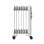 Radiateur à Huile Cecotec ReadyWarm 750 Space White 1500W 7 Éléments Sécurité Antibasculement