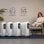 Cecotec ReadyWarm 750 Space White Radiateur électrique compact 1500 W avec commande manuelle et système anti-basculement