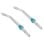 Cecotec Toothcare 1200 Jet Pro Original Ersatzpackung Kieferorthopädisches Mundstück, Hohe Haltbarkeit