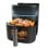 Cecotec Cecofry Neon 5000 5L Heißluftfritteuse Automatische Wasserdosierung 10 Menüs Innenbeleuchtung