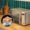 Microondas Cecotec Proclean 5120 20L 700W Mirror Door Grill Halógeno Digital Cavidad Plana