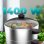 Vapeur électrique Cecotec Vapovita SteelPot 1300W 10L Inox 3 récipients