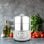 Vaporera eléctrica Cecotec Vapovita SteelPot 1300W 10L acero inoxidable 3 recipientes