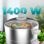 Vaporera eléctrica Cecotec Vapovita SteelPot 1300W 10L acero inoxidable 3 recipientes