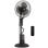 Homcom Ventilador Nebulizador 75 W Temporizador Tanque 3.2L 44.5cm Negro
