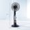 Homcom Ventilador Nebulizador 75 W Temporizador Tanque 3.2L 44.5cm Negro