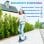 Sportnow Patinete Eléctrico Plegable Motor 120 W Autonomía 6 Km Max 10 Km/h Azul