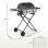 Outsunny Grelhador a Gás Com 2 Queimadores De Aço Inoxidável 2,8 Kw Com Rodas