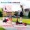 Sportnow Patinete Eléctrico Plegable Motor 120 W Autonomía 6 Km Max 10 Km/h Rojo