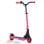 Sportnow Patinete Eléctrico Plegable Motor 120 W Autonomía 6 Km Max 10 Km/h Rosa