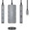 ASUC-6P019-GR Station d'accueil USB-C 6 en 1 AISENS PC