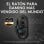 Logitech G502 Hero Ratón Gaming 25600DPI Negro