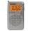 Daewoo DW1115 Radio Portátil AM/FM Gris Sintonizador Analógico Altavoz Integrado