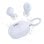 Casque sans fil Ksix Neutron, USB-C, design compact, mousqueton, autonomie 4 h + 16 h, appels, violet