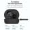 Casque sans fil Ksix Neutron, USB-C, design compact, mousqueton, autonomie 4 h + 16 h, appels, noir