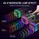 FIFINE AMPLIGAME AM8 Micrófono Dinámico XLR/USB RGB para Streaming y Podcasting
