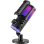 Fifine AMPLIGAME AM6 Micrófono USB Condensador RGB Control Juego/Chat Negro