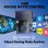 Fifine AMPLIGAME AM6 Micrófono USB Condensador RGB Control Juego/Chat Negro