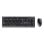 Trust Primo Wireless Deskset Pack Kabellose Tastatur und Maus Schwarz