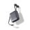 Ksix Carregador de 10.000 mAh, carregamento rápido de 22,5 W, cabos USB-C e Lightning integrados, ecrã LED, preto