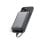 Ksix Carregador de 10.000 mAh, carregamento rápido PD de 22,5 W, compatível com MagSafe® e Apple Watch®, suporte integrado, preto