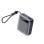 Power Bank Ksix da 10.000 mAh, ricarica rapida PD da 22,5 W, ricarica simultanea, cavo convertibile USB-C + passante, display LED, nero