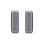 Power Bank Ksix da 10.000 mAh, ricarica rapida PD da 22,5 W, ricarica simultanea, cavo convertibile USB-C + passante, display LED, nero