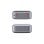 Power Bank Ksix da 10.000 mAh, ricarica rapida PD da 22,5 W, ricarica simultanea, cavo convertibile USB-C + passante, display LED, nero