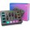 Fifine AmpliGame SC3 Mezclador de Audio Gaming XLR/Auriculares RGB USB-C Negro