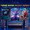 Fifine AmpliGame A22 Sistema de Altavoces Bluetooth 2.1 RGB para PC con Subwoofer Negros