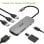 Acer Docking Station Dongle USB-C 7 en 1 PD 100W 1x Tipo-C, 1x HDMI 4K60, 3x USB3.2, 1x SD/TF Plata