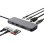 TRUST Dalyx Adaptador Multipuerto 8 en 1 Gris