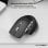 Mouse wireless Owlotech MS900 con rotellina laterale 4800 dpi nero