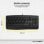 Owlotech K500 Schwarze Tastatur