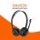 PcCom Essential Auriculares de Oficina con Micrófono Negros