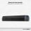 Barra di suono Desksound Bluetooth 20W RGB TWS batteria 4000 mAh compatta