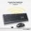 Owlotech MK700 Combo Teclado y Ratón Low Profile Dark Grey