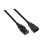 AISENS A132-0171 Cable Alargador CPU 1.5m 100% Cobre IEC C13/H-C14/M Negro