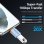 Vention CUBH0 Adaptador OTG USB 3.1 Tipo-C Macho a USB Hembra Azul
