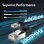Vention IKKBF Cable de Red RJ45 SFTP Cat.8 1m Negro