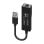 AISENS Conversor USB 3.0 a Ethernet Gigabit 10/100/1000 Mbps 15cm Negro PC