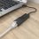 AISENS Conversor USB 3.0 a Ethernet Gigabit 10/100/1000 Mbps 15cm Negro PC