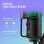 Fifine K669Pro3 Micrófono de Condensador Cardioide para Streaming y Podcasting RGB USB-C Negro