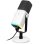 Fifine AmpliGame AM8 Micrófono Dinámico RGB para Streaming y Podcasting USB-C/XLR Blanco