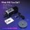 Fifine AmpliGame AM8 Micrófono Dinámico RGB para Streaming y Podcasting USB-C/XLR Blanco