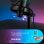 Fifine AmpiGame A6NEO Micrófono de Condensador Cardioide RGB USB-C Negro