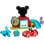 Lego Duplo Disney Casa y Coche de Mickey Mouse, Juguete Montessori +2 Años