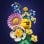Lego Botanicals Ramillete Rayos de Sol, Kit de Construcción y Decoración Floral DIY +9 Años
