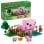 Lego Minecraft The Baby Pig House, Quinta com Bonecos de Videojogos para Crianças a partir dos 7 anos